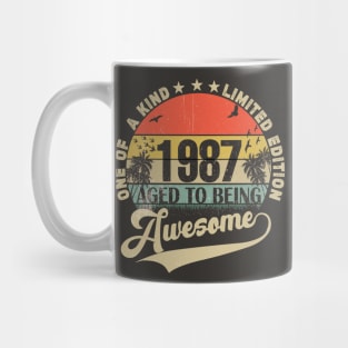 Vintage Year 1987 Mug